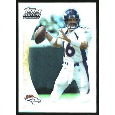 2005 Topps Draft Picks and Prospects Chrome Gold Refractors #18 Jake Plummer