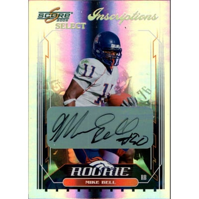 2006 Select Inscriptions #417 Mike Bell/250