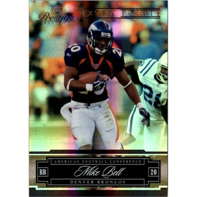 2007 Playoff Prestige Xtra Points Purple #47 Mike Bell