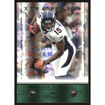 2008 Playoff Prestige Xtra Points Green #31 Brandon Marshall