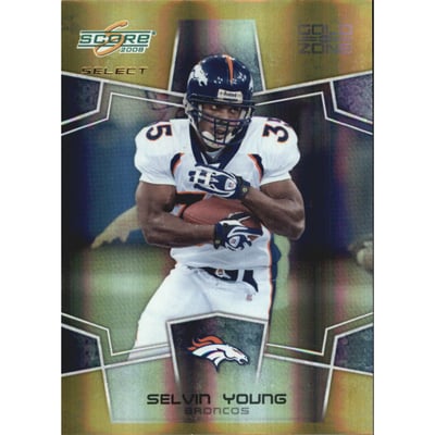 2008 Select Gold Zone #90 Selvin Young