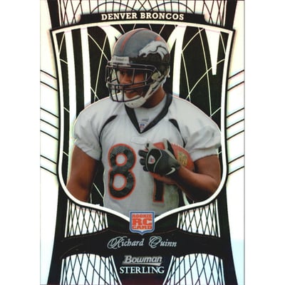 2009 Bowman Sterling Black Refractors #20 Richard Quinn
