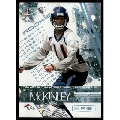 2009 Donruss Rookies and Stars Longevity Parallel Platinum #167 Kenny McKinley