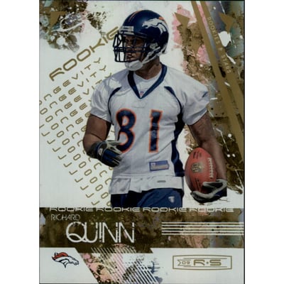 2009 Donruss Rookies and Stars Longevity Parallel Platinum #187 Richard Quinn
