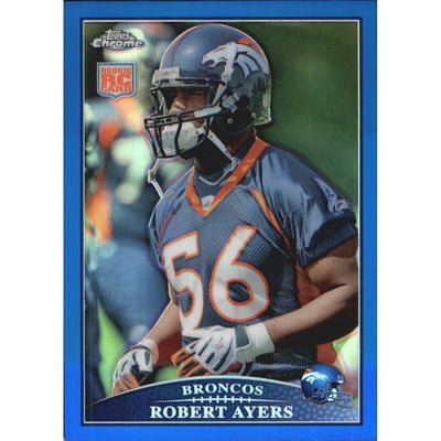 2009 Topps Chrome Blue Refractors #TC204 Robert Ayers