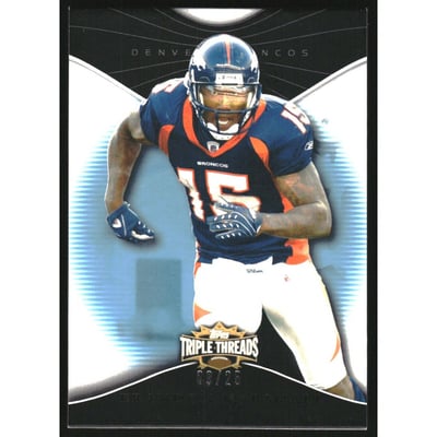 2009 Topps Triple Threads Sapphire #63 Brandon Marshall
