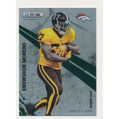 2010 Rookies and Stars Longevity Emerald #45 Knowshon Moreno