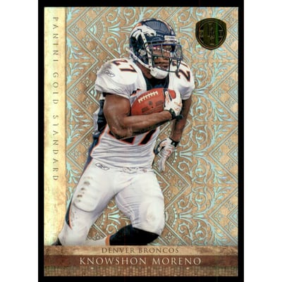 2011 Panini Gold Standard Platinum Gold #77 Knowshon Moreno