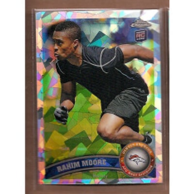 2011 Topps Chrome Crystal Atomic Refractors #44 Rahim Moore