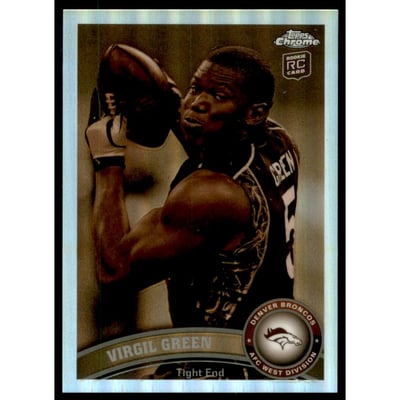 2011 Topps Chrome Sepia Refractors #31 Virgil Green