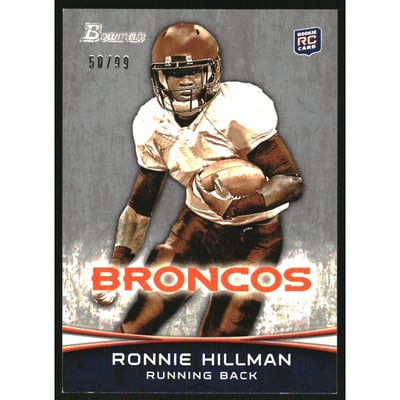 2012 Bowman Silver #112 Ronnie Hillman