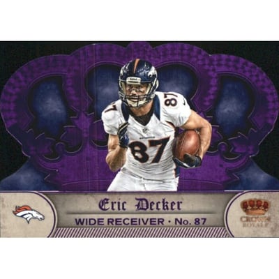 2012 Crown Royale Purple #65 Eric Decker