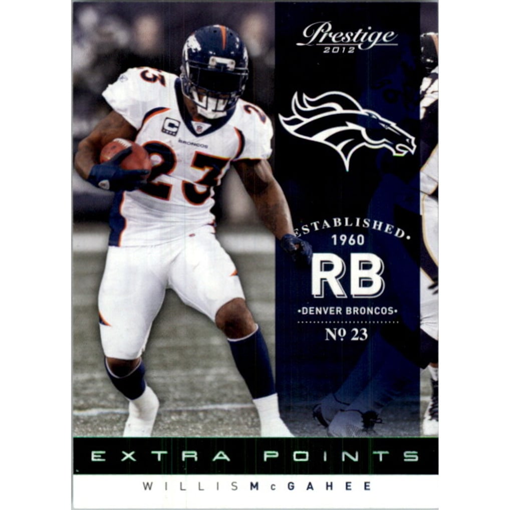 2012 Prestige Extra Points Green #57 Willis McGahee