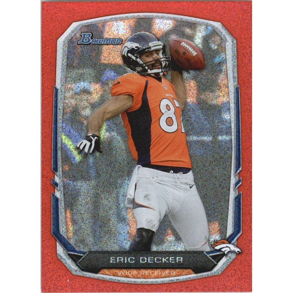 2013 Bowman Silver Ice Red #89 Eric Decker