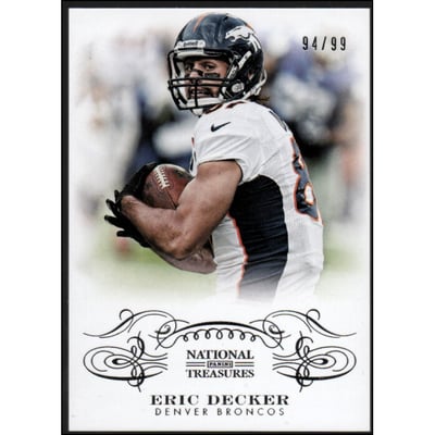 2013 Panini National Treasures #30 Eric Decker