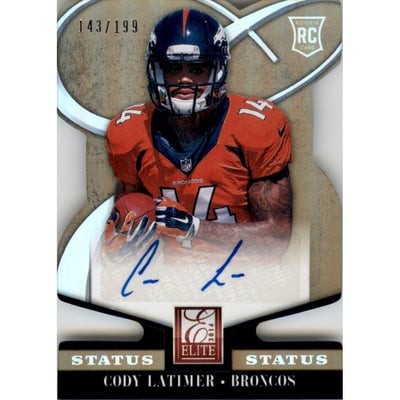 2014 Elite Status Gold #122 Cody Latimer AU/199