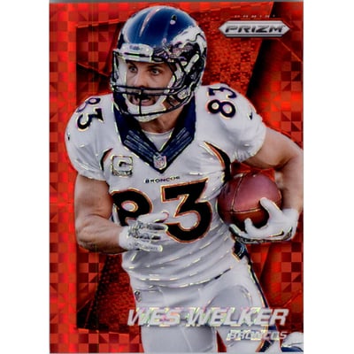 2014 Panini Prizm Prizms Red Power #45 Wes Welker