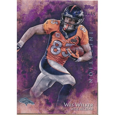 2014 Topps Inception Purple #69 Wes Welker