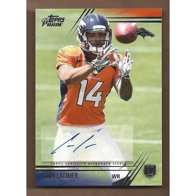 2014 Topps Prime Autographs #139R Cody Latimer