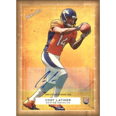 2014 Topps Turkey Red Autographs #43 Cody Latimer