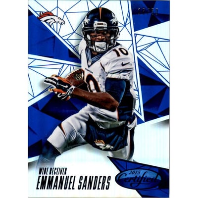 2015 Certified Mirror Blue #64 Emmanuel Sanders