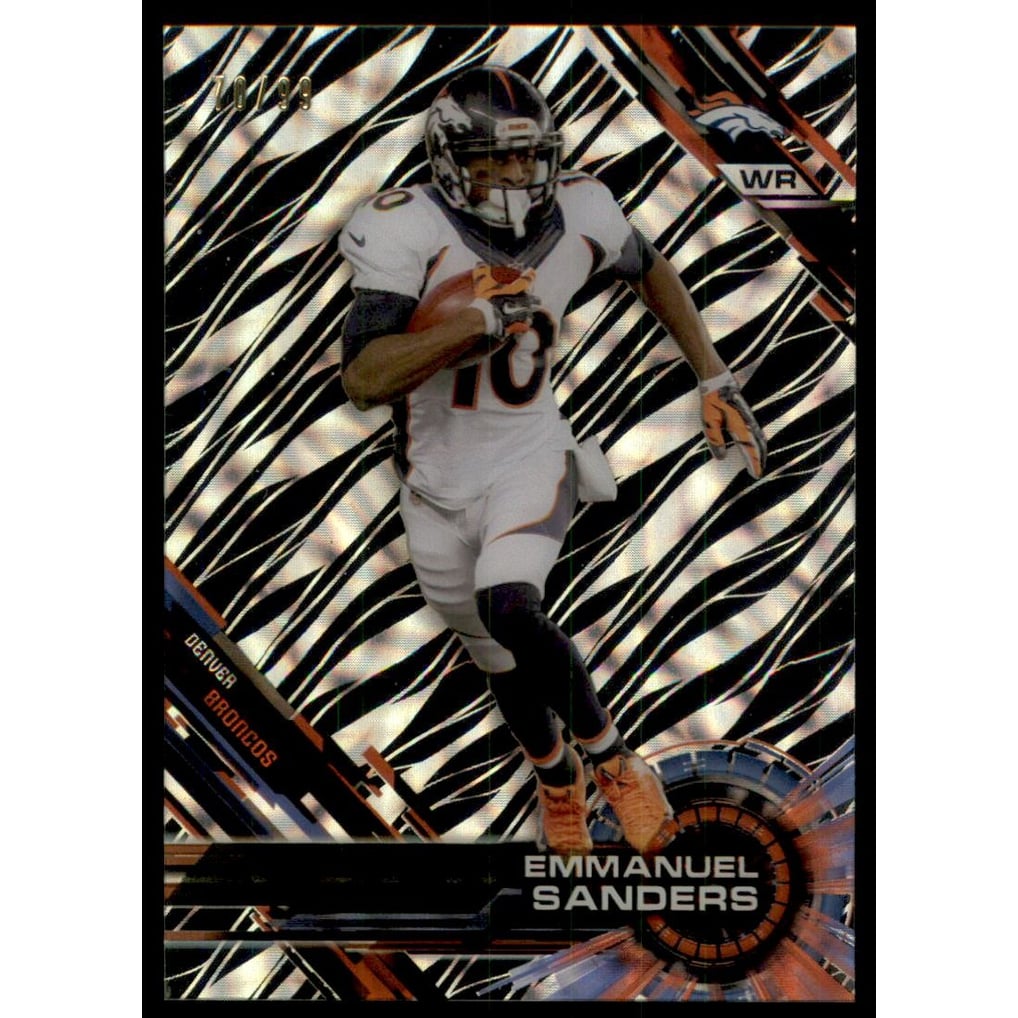 2015 Topps High Tek Confetti Diffractor #35 Emmanuel Sanders A