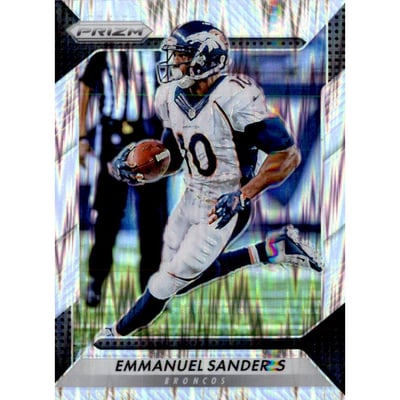 2016 Panini Prizm Prizms Flash #144 Emmanuel Sanders