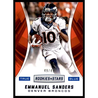 2016 Rookies and Stars True Blue #113 Emmanuel Sanders