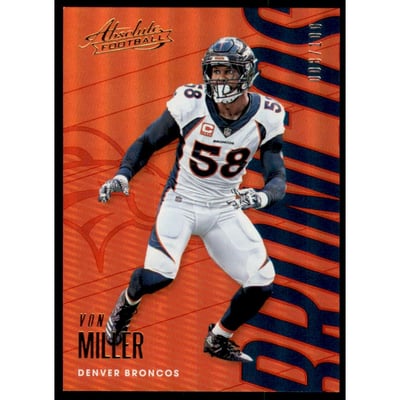 2018 Absolute Spectrum Red #31 Von Miller
