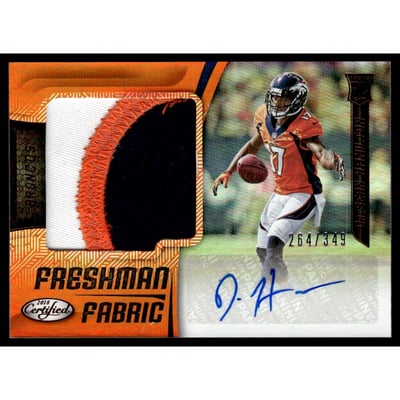 2018 Certified Mirror Orange #234 DaeSean Hamilton JSY AU/349
