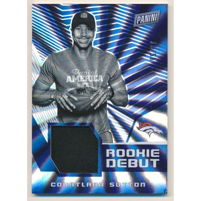 2018  Panini Day Rookie Debut #RDCS Courtland Sutton