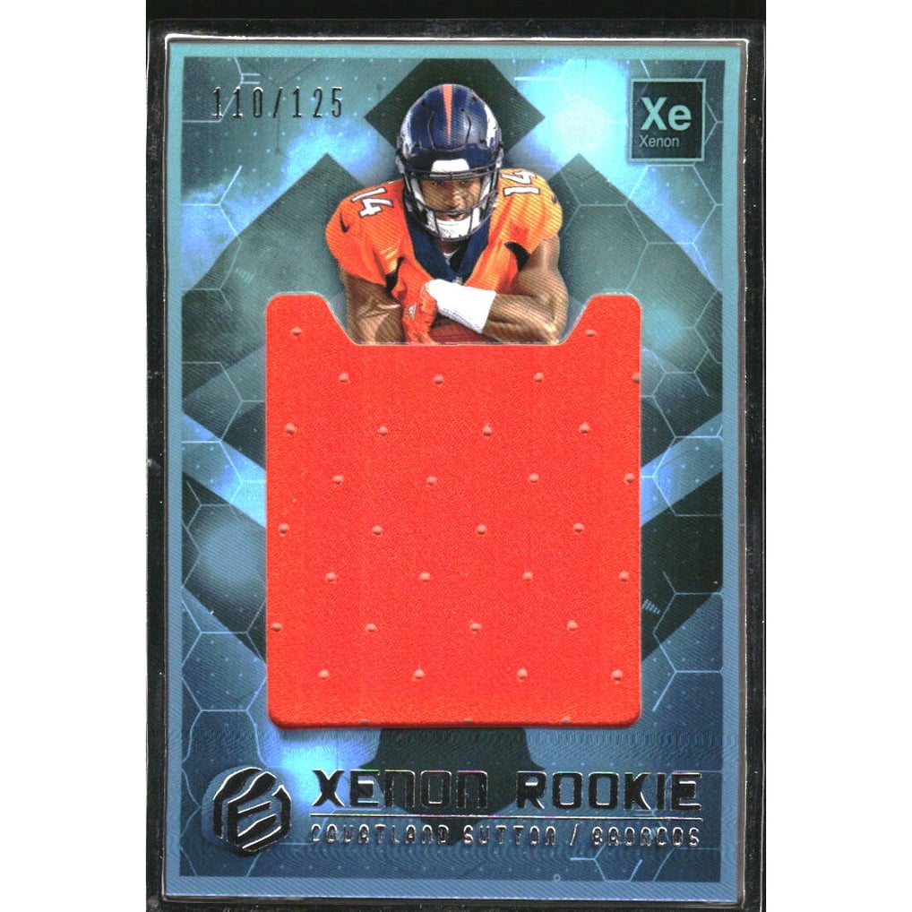 2018 Panini Elements Xenon Rookie Jumbo Materials #17 Courtland Sutton/125