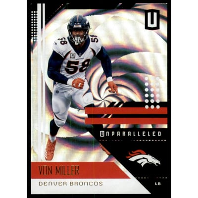 2018 Panini Unparalleled Whirl #58 Von Miller
