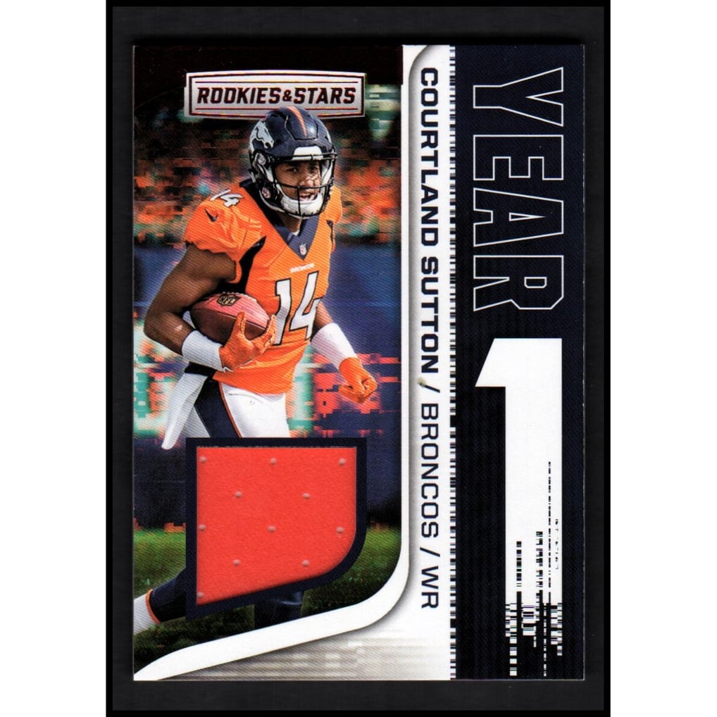 2018 Rookies and Stars Year One Jerseys #15 Courtland Sutton
