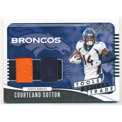 2019 Absolute Tools of the Trade Dual Materials #25 Courtland Sutton