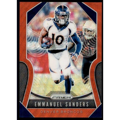 2019 Panini Prizm Prizms Red Wave #200 Emmanuel Sanders