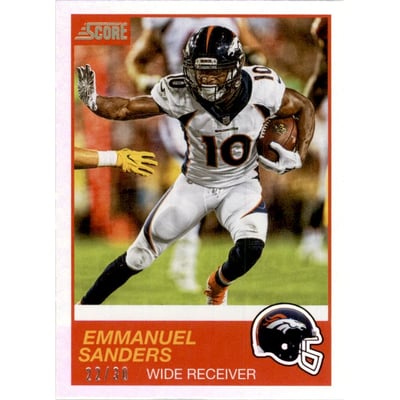 2019 Score 30th Anniversary #14 Emmanuel Sanders