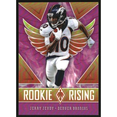 2020 Panini Phoenix Rookie Rising Pink #7 Jerry Jeudy