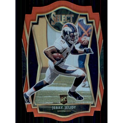 2020 Select Prizm Red Die Cut #156 Jerry Jeudy