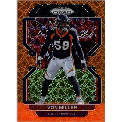 2021 Panini Prizm Prizms Lazer #204 Von Miller