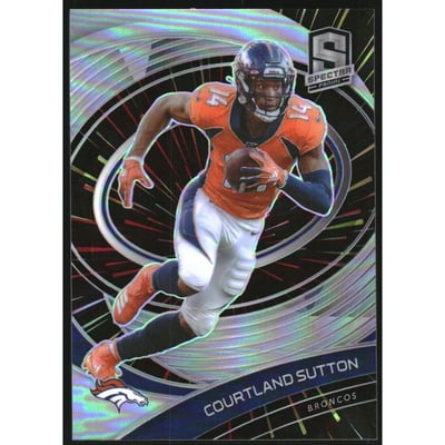 2021 Panini Spectra Hyper #31 Courtland Sutton