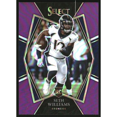 2021 Select Prizm Purple #198 Seth Williams