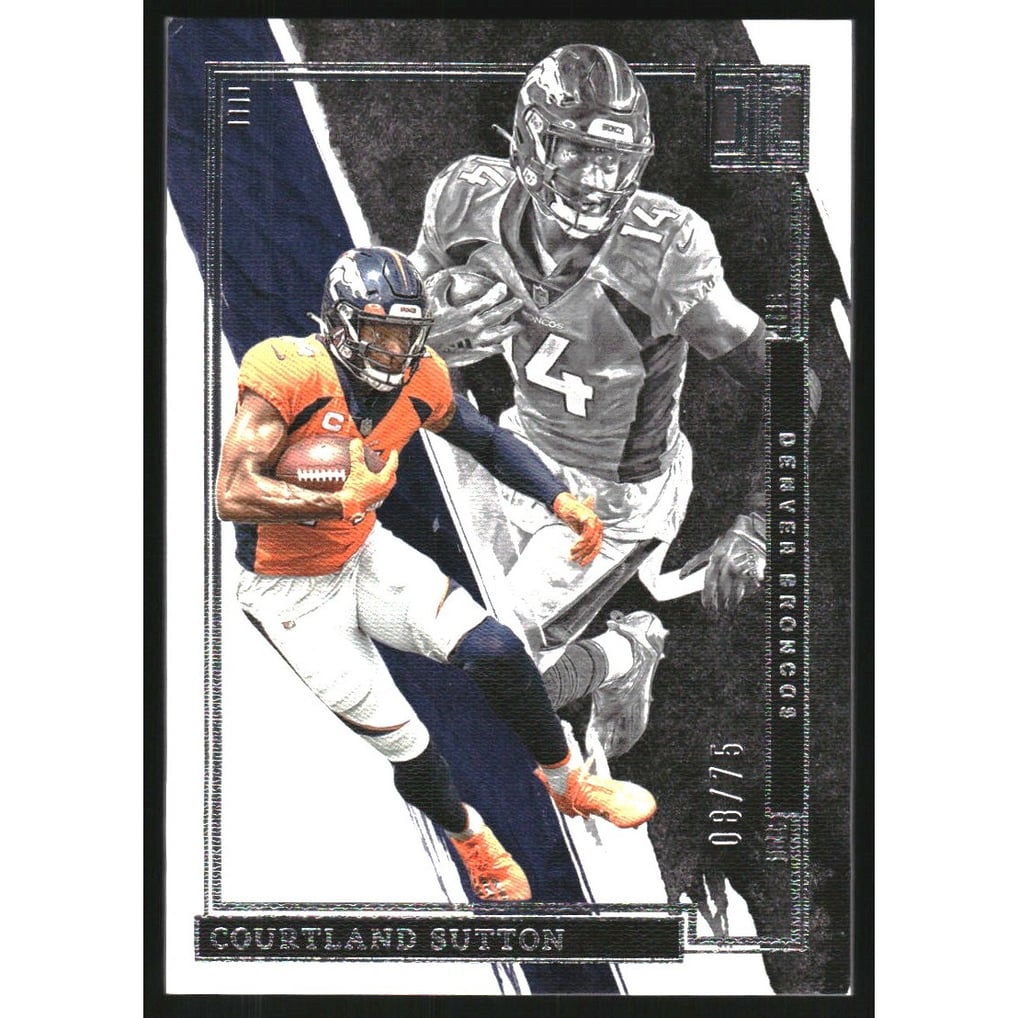 2022 Panini Impeccable #35 Courtland Sutton