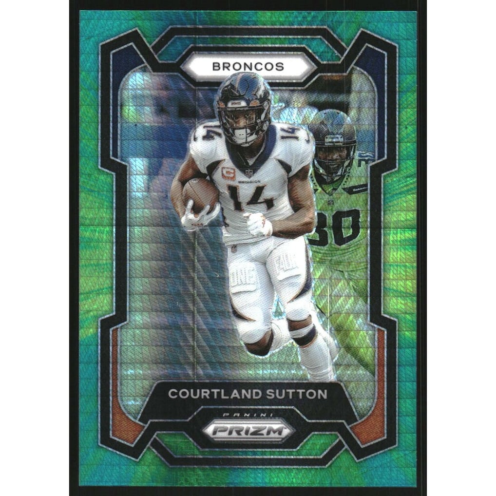 2023 Panini Prizm Prizms Hyper #85 Courtland Sutton