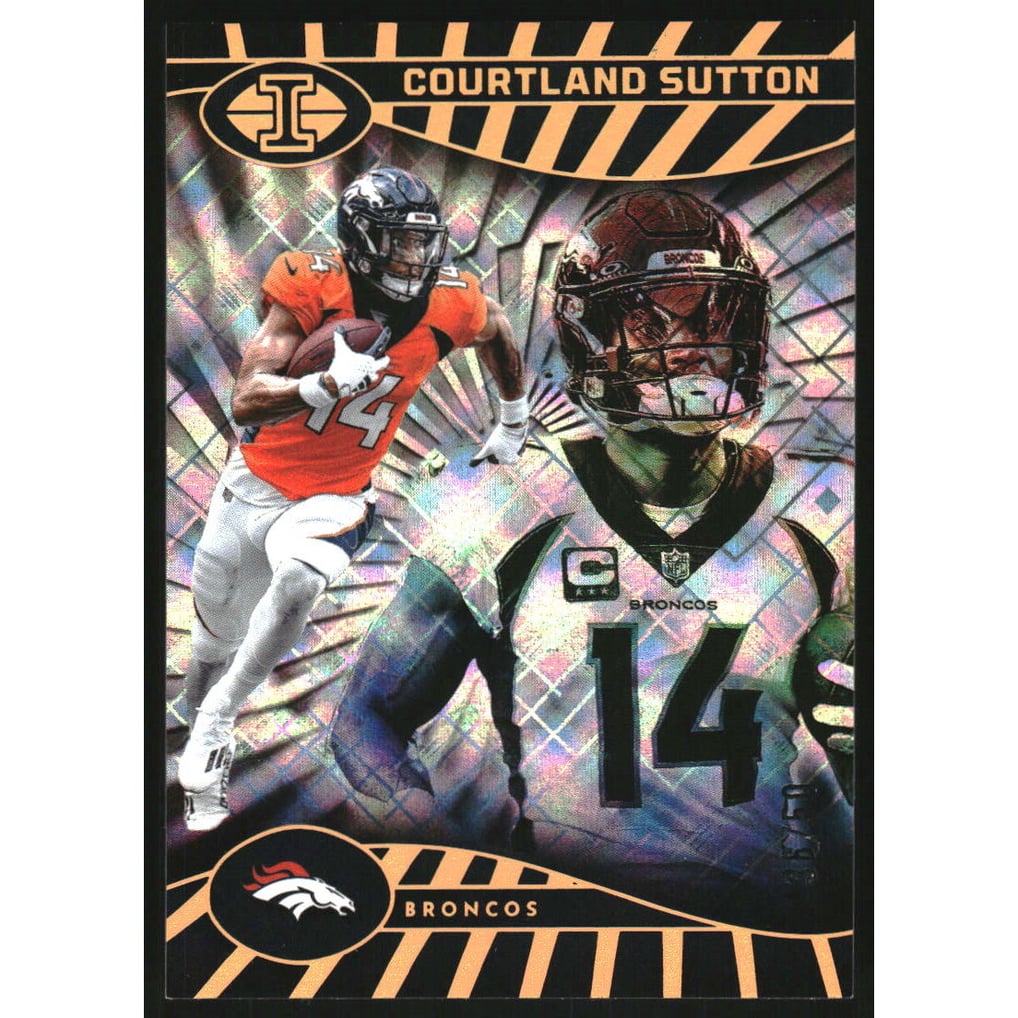 2024 Panini Illusions Trophy Collection Diamond #23 Courtland Sutton
