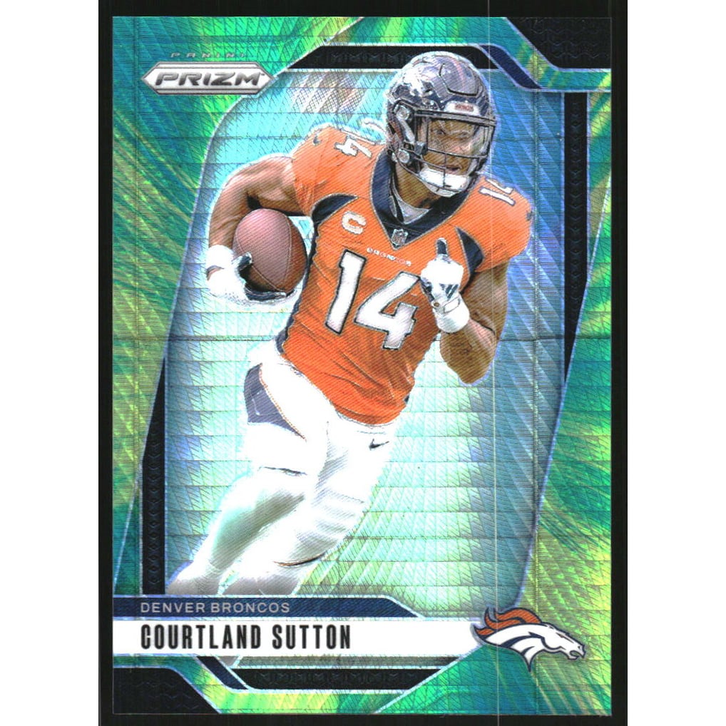 2024 Panini Prizm Prizms Hyper #86 Courtland Sutton