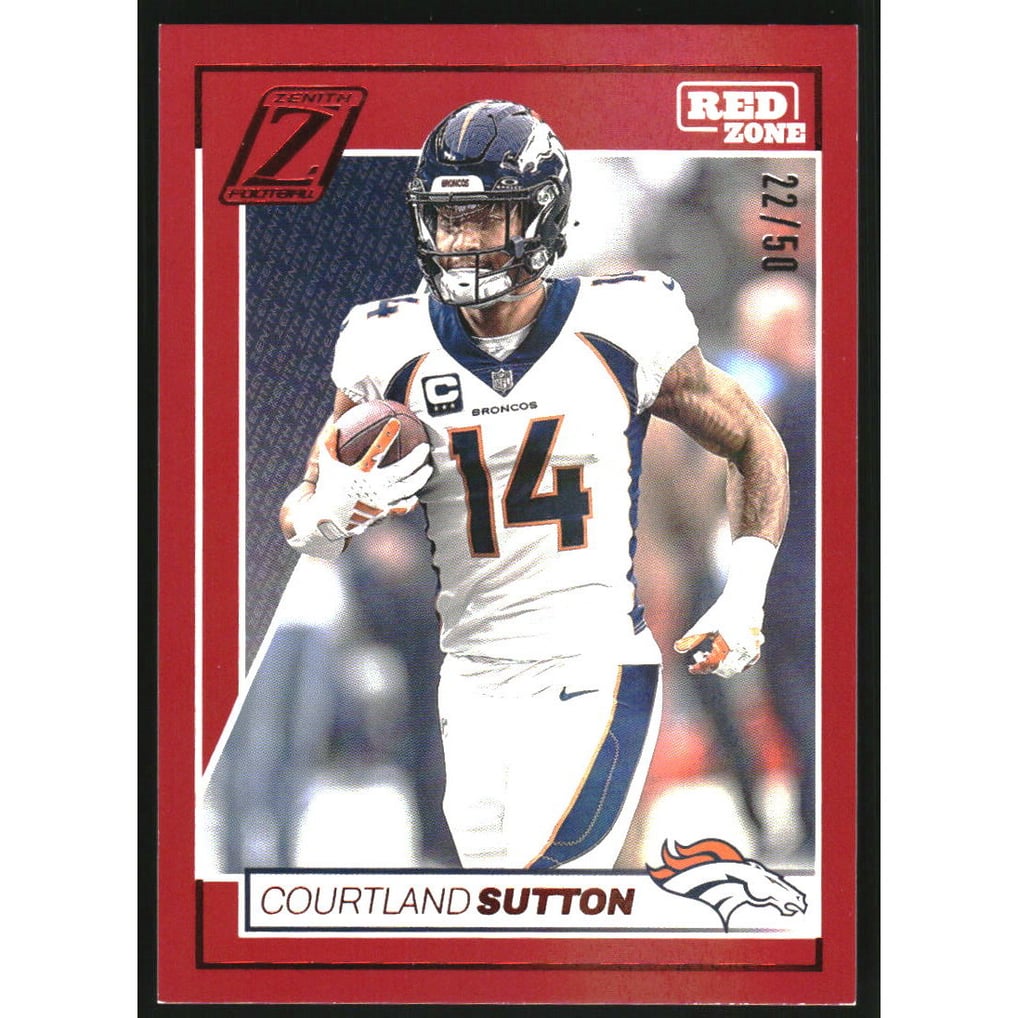 2024 Zenith Red Zone Red #29 Courtland Sutton