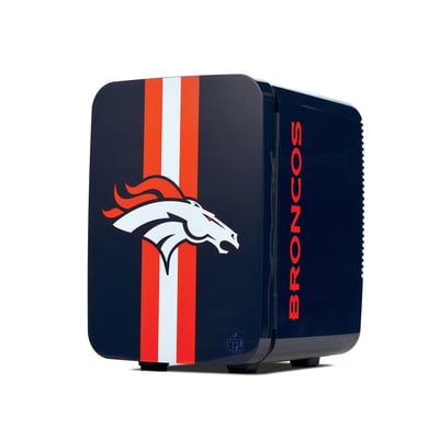Denver Broncos 10L Thermoelectric Cooler Mini Fridge