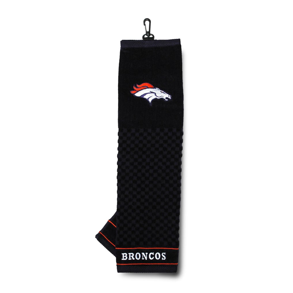 Denver Broncos 16" X 22" Tri-Fold Embroidered Scrubber Golf Towel