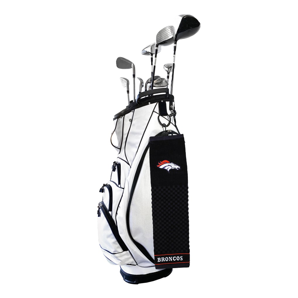 Denver Broncos 16" X 22" Tri-Fold Embroidered Scrubber Golf Towel